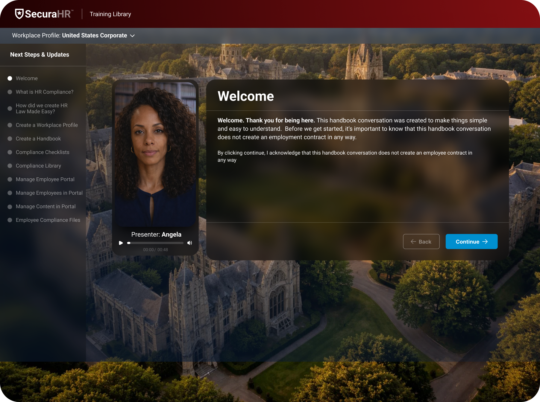 HR compliance training software